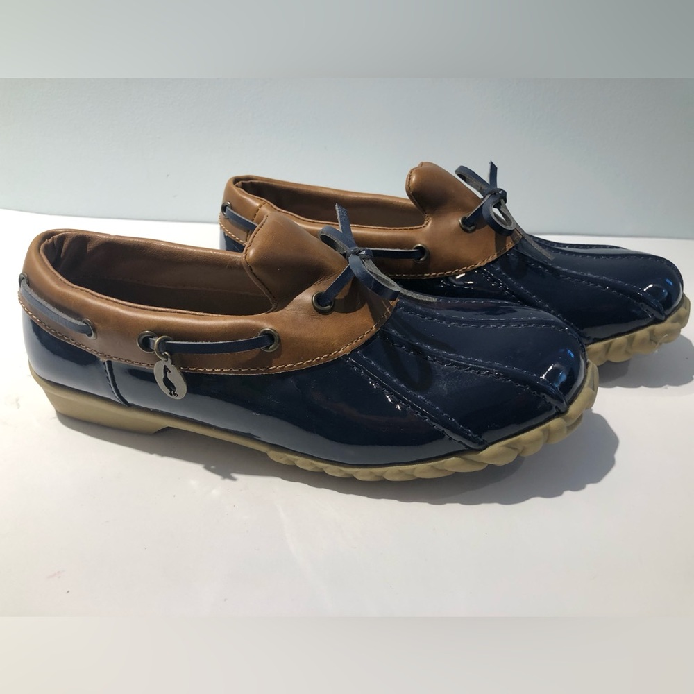 Sporto blue duck rain shoes 6